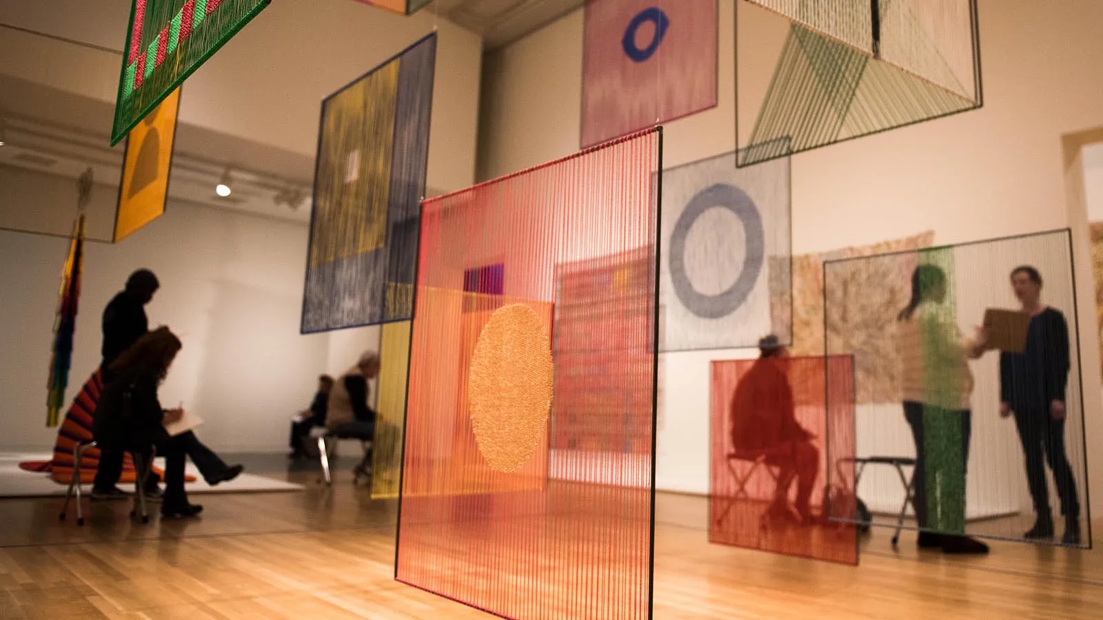 Art exhibit in the Wexner Center for the Arts