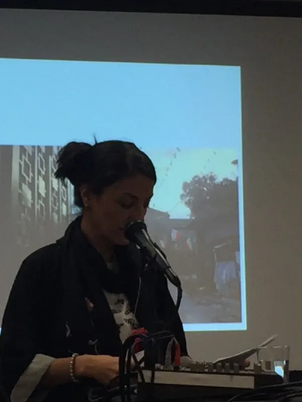 zahra abedi presenting at AFS 